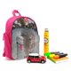 thumbnail image 3 of Mufasa Mochila Escolar para Niños y Niñas, Mochila Infantil Ligera de Alta Calidad, Grande y Duradera ROSA, 3 of 6