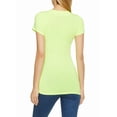 thumbnail image 2 of Womens Basic V Neck Tee, 2 of 2