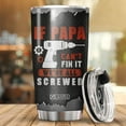 thumbnail image 3 of Funny Dad Tumbler, Dad Tumbler 20 Oz Stainless Steel with Lid, Best Dad Ever Travel Cup, Gifts for Dad, American Flag Coffee Mug, Father Days Gift, 3 of 6