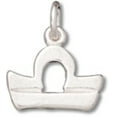 thumbnail image 1 of Sterling Silver 24" 1.2mm Box Chain Small Libra Zodiac Horoscope Symbol Pendant Necklace, 1 of 2