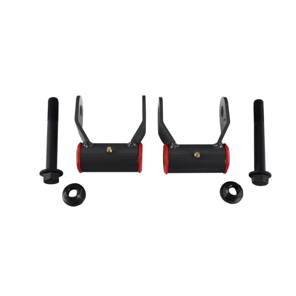 BST BSSP 1" Lift Kit Shackle Lift Shackles Leveling Kit Rear Suspension Comppatible with 2015-2020 F-ord F150 2WD 4WD 713210