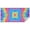 Colorful Tie Dye, variant on Rainbow Tie Dye Mandala Pattern Rectangle Tablecloth 60"x120",Waterproof Polyester Rectangle Table Cloth, Wipeable Spillproof Polyester Tablecloth for Dining, Camping, Indoor and Outdoor
