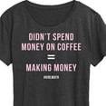 thumbnail image 3 of Instant Message - Girl Math Coffee Short Sleeve Graphic T-Shirt, 3 of 6
