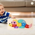thumbnail image 3 of Rompecabezas 3D Montessori para niños, juguete educativo preescolar para aprendizaje temprano A, 3 of 9