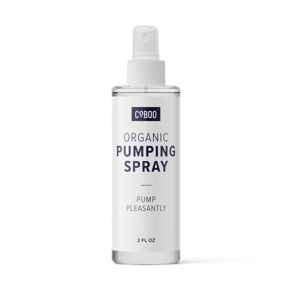 CoBoo Pumping Spray, Organic Skin Lubricant for Breast Pumping, Vegan & Lanolin Free, 2 fl oz