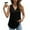 Black, variant on Uaswgudfs Women's Sleeveless V-Neck Tank Top with Delicate Lace Trim - Lightweight Soft Fabric for Casual Summer Layering or Everyday Effortless Style