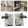 thumbnail image 2 of 1 Pairs Cabinet Drawer Soft Close Tip Out Tray Hinges Scissor Hinges 45 Degrees, 2 of 6