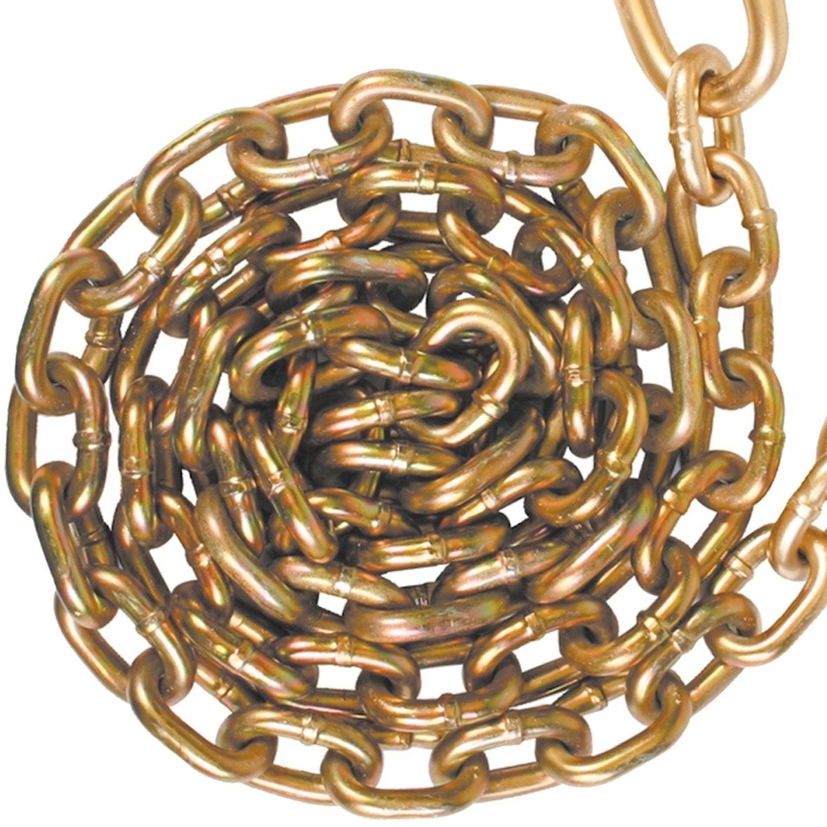 VULCAN Tow Chain - 15 inch Forged J Hook and T Hook - G70 Chain - 6 foot - 4700 Lbs SWL