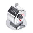 thumbnail image 5 of Round Base Hand Tally Counter 4 Digit Tally Counter Mechanic Palm Click Counter, 5 of 5