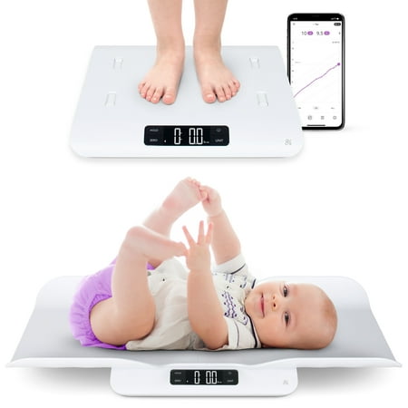 Greater Goods Smart Baby Scale  Toddler Scale  Pet Scale  Infant Scale with Hold Function  Free App Included