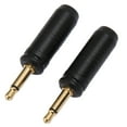 thumbnail image 4 of Enchufe de reparación de 3,5 mm Tipo de soldadura Chapado en oro Reemplazo Mono Macho de 3,5 mm para Focal Clear Mg Celestee Stellia Negro, 4 of 9