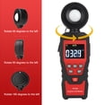 thumbnail image 1 of Plant Light Meter, Lux Meter Data Retention 180 Degree Rotating Probe  for Plants, 1 of 7