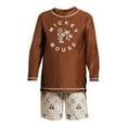 thumbnail image 4 of Mickey Mouse Toddler Boy's's Long-Sleeve Rash Guard Swim Set, Sizes 12M-5T, 4 of 4