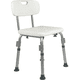 thumbnail image 3 of Silla Para Ducha Ortopédica de Aluminio, Con Respaldo y Descansa Brazos, Ajustable y Ligera, 3 of 7