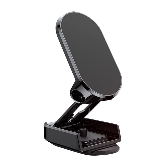Soporte de teléfono magnético de aleación de soporte de teléfono de zinc para oficina de coche negro Hugtrwg Para estrenar