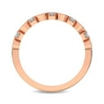 thumbnail image 4 of 14K Rose Gold Marquise Frame 1/6 Ctw Diamond Band, 4 of 4