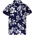 thumbnail image 1 of Camisa KING KAMEHA con estampado floral de hibisco Hawaii 3XL, 1 of 7