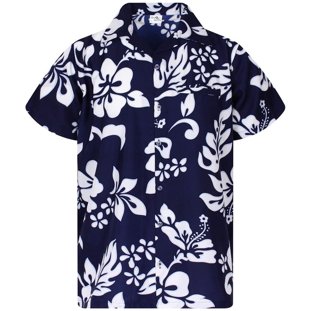 Camisa KING KAMEHA con estampado floral de hibisco Hawaii 3XL