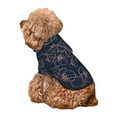 thumbnail image 5 of Haiem Copper-Gold Gloss Outline Cherry for Winter Dog Hoodie Sweatshirts with Pockets Warm Dog Clothes for Small Dogs Chihuahua-X-Large, 5 of 7
