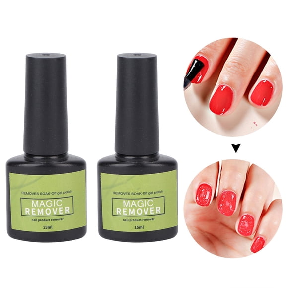 Uñas 2pcs 15 ml de gel de uñas huele el olor rápido al gel límpiador de uñas rápidamento inofensivo