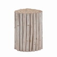 thumbnail image 2 of ET1009-16 Contemporary Style Jungle Wood End Table in White Wash Color, 2 of 4