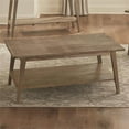 thumbnail image 3 of Steve Silver Milani Wood Rectangle 47" Width Coffee Table, Natural, 3 of 8