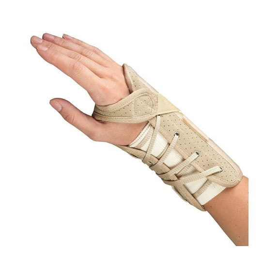 OTC Soft-Fit Suede Finish Wrist Brace, Right, Medium
