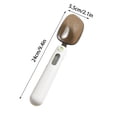 thumbnail image 3 of Plastic Spoon Electronic Weighing Spoon with Gram Scales Rechargeable Type-C Kitchen Scale Spoon for Baking and Cooking(White,1-Piece) Rkxzt, 3 of 9
