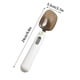 thumbnail image 3 of Báscula digital de cuchara medidora de cocina – Cuchara electrónica con marcas de gramo, recargable tipo C, cabeza inclinada, capacidad de 70g, plástico blanco, 3 of 9