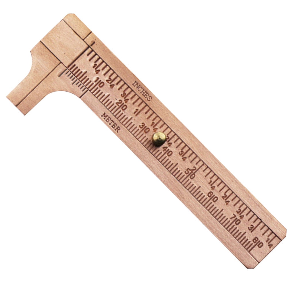 Handy Sliding Vernier Caliper Portable Brass Gauge Vernier Caliper