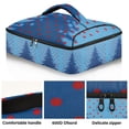thumbnail image 2 of Iauyy Casserole Carrier for Hot Food Insulated Casserole Travel Carry Bag with Lid Food Warmer Bag for Party/Picnic,Simple Polka Dots, 2 of 7