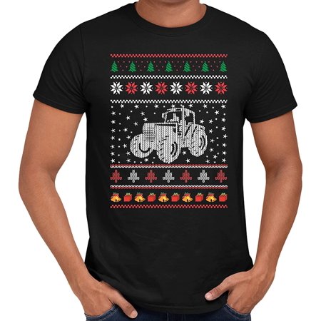 

ChristmasTshirtFarmingTractorXmasPlaidFarmerPajamasGiftT-ShirtforMenWomen