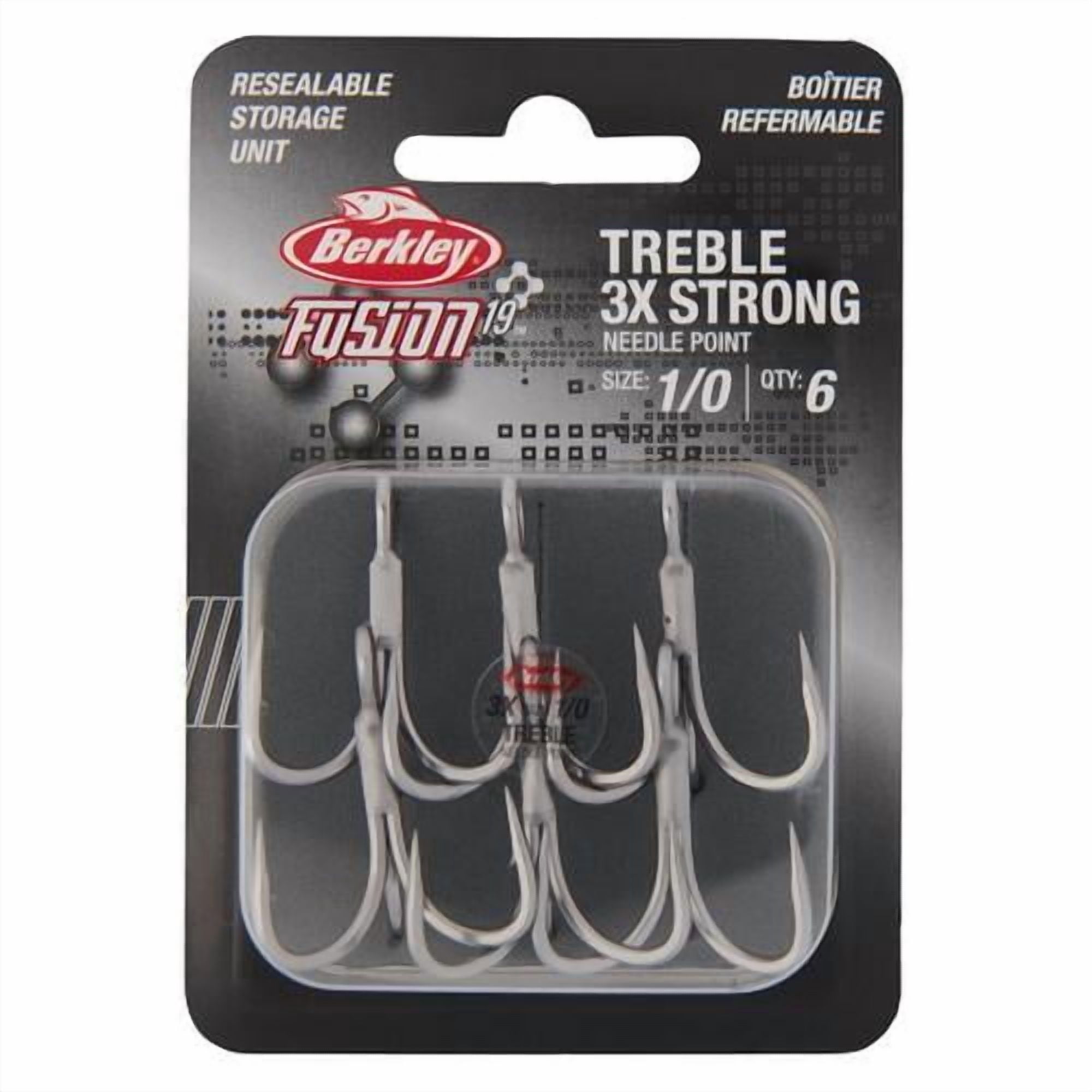 Fusion19™ Treble 3x Hooks