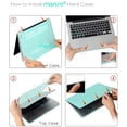 thumbnail image 3 of Mosiso 3 in 1 Plastic Hard Cover Case for MacBook Pro Retina 13 Inch (A1502/A1425), Deep Teal, 3 of 6