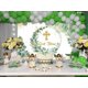 thumbnail image 2 of Telón de fondo con la frase "Dios bendiga" para primera comunión, bautismo, decoración para fiestas, hojas de eucalipto verde para niños, pancarta para baby shower de recién nacidos, suministros de, 2 of 5