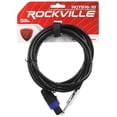 thumbnail image 3 of (2) Rockville RSG12 12” 3-Way 1000 Watt 8 Ohm Passive DJ PA Speaker +Stands +Cables, 3 of 7