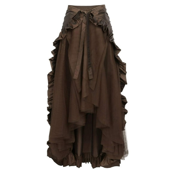 asddcavvf Skirts for Women Women's Gothic Lace Wrap Skirt