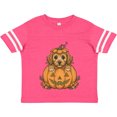 thumbnail image 3 of Inktastic Halloween Goldendoodle Pumpkin Boys or Girls Toddler T-Shirt, 3 of 5