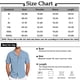 thumbnail image 3 of Men's Solid Color Cuban Collar Casual Short Sleeved Imitation Cotton Linen Men's Large Shirt M, 3 of 5