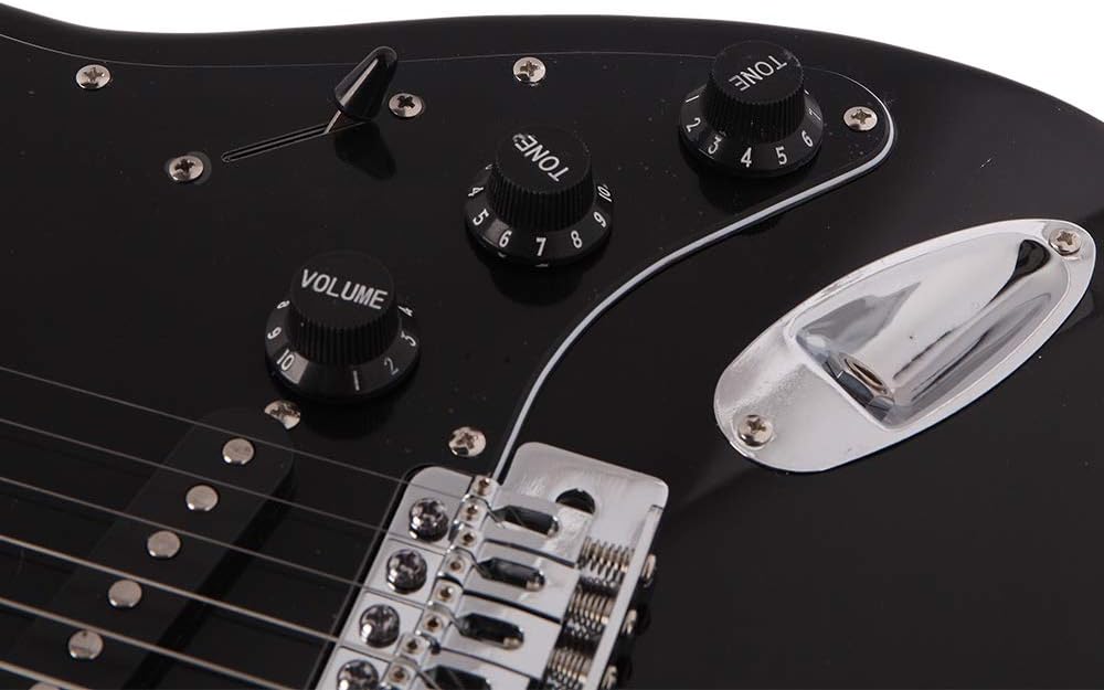 GLARRY Full Size Electric Guitar with 20W Amp  and Accessories Pack Guitar Bag for Music Lover Beginner