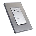 thumbnail image 5 of KIT DE 2 PLACAS Sanelec 2 APAGADORES 1 CONTACTO GRIS Córdoba 4637, 5 of 5