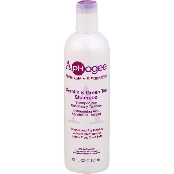 ApHogee Shampoo, Keratin & Green Tea, 12 Oz