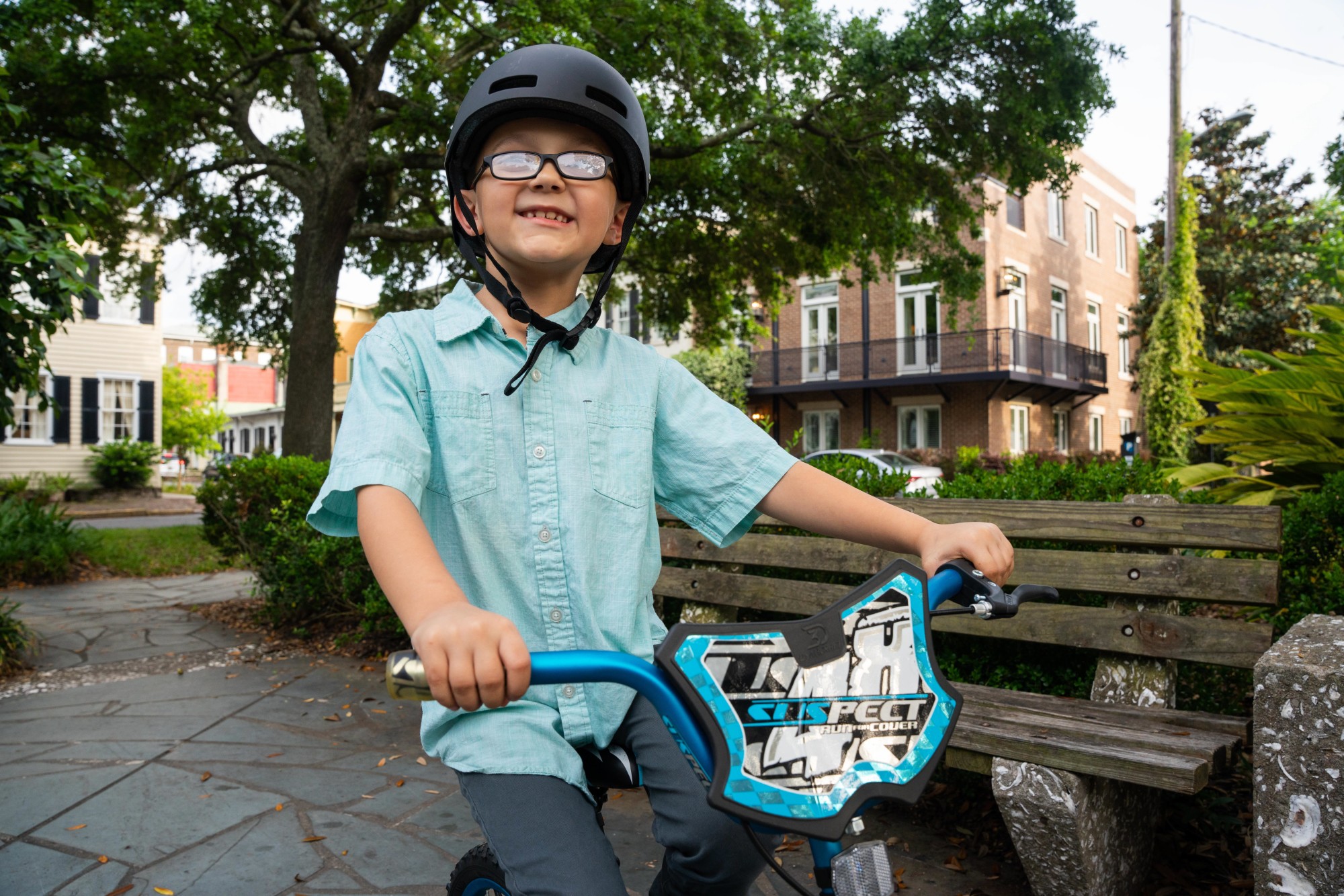 Dynacraft 16" Suspect BMX Bike, Blue, Ages 6-9 photo 7