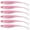 pink, variant on Dr.Fish 5pcs Fishing Soft Lures Plastic Fork Tail Bait Tackle 4'' Light Blue Swimbait Soft Plastic Minnow Baits for Bass Crappie