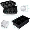 thumbnail image 2 of Juego de bolsas de hielo de silicona de grado alimenticio platino, bolsas de hielo en forma de panal, 6 bolsas de hielo uniformes, 6 bolsas de hielo de silicona, 2 of 5