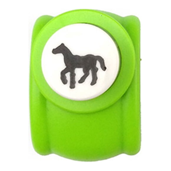 Embosser Handcrafted Printing Tool Self-Assembly Toy Hole Puncher Embossing Machine Ornaments Paper Scrapbooking Tags Cards Large/ Horse