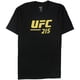 thumbnail image 4 of Camiseta gráfica UFC 215 Two Title Fights UFC Camiseta con gráfico negro extragrande, 4 of 5
