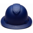 thumbnail image 2 of Pyramex Ridgeline Full Brim Hard Hat 4 Point Ratchet Matte Blue Pattern, 2 of 5