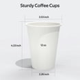 thumbnail image 2 of Papel Dealusy para tazas de café Dealusy, 360 unidades, 360 ml, sin fugas, apto para alimentos, 2 of 7