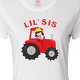 thumbnail image 4 of Inktastic Farmer Tractor Little Sis Women's T-Shirt, 4 of 5